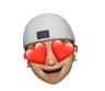 Animoji representation of Hamed